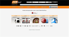 Desktop Screenshot of ccbbet.com